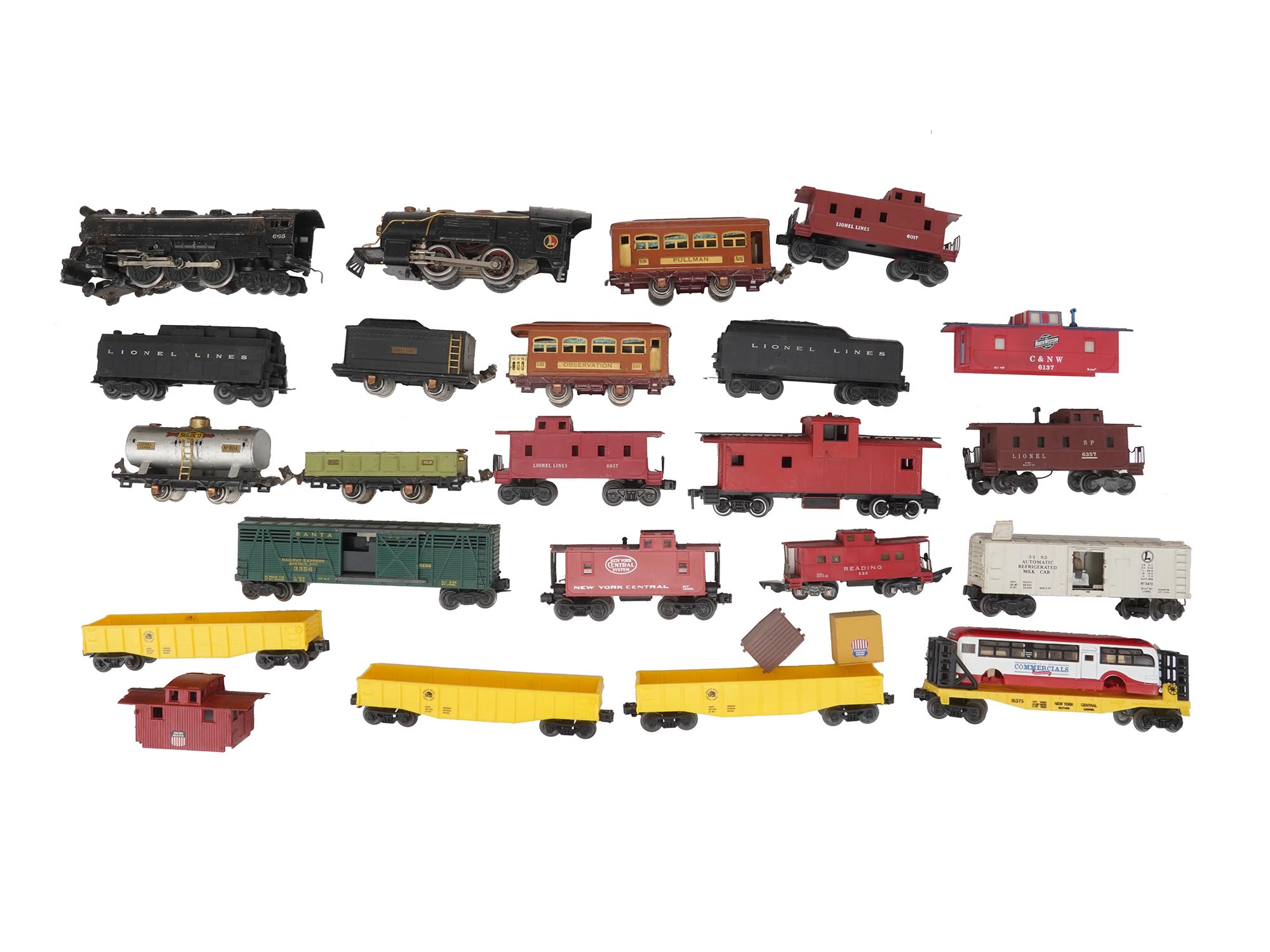 LIONEL ELECTRIC TOY TRAIN CARS RAILROAD & MANUALS PIC-2